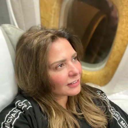 صابرين - الصورة من حسابها على تويتر