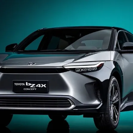 تويوتا كهربائية حديثة