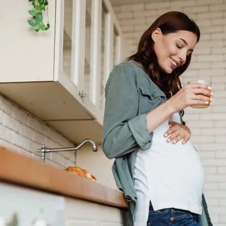 صورة لحامل تشرب العصير