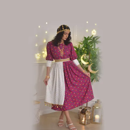 فستان ميدي رمضاني من جولينا