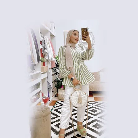 حنان الحكيم بإطلالة أنيقة