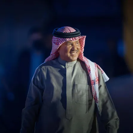 الفنان محمد عبده من الحفل - الصورة من المكتب الإعلامي لحكومة الشارقة