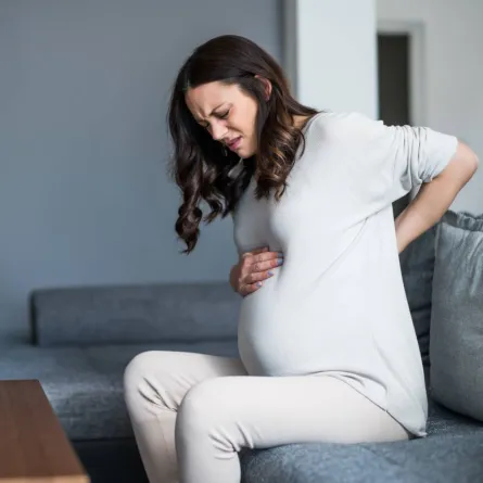 صورة تعبر عن إرهاق الحمل