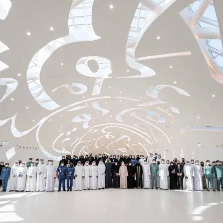الإمارات تكرم الفائزين بجائزة "الإمارات تبتكر". الصورة من "وام"