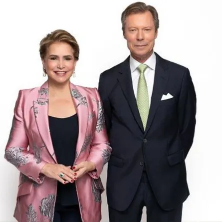 دوق لوكسمبورغ الأكبر هنري والدوقة الكبرى ماريا تريزا- الصورة من حساب بيت لوكسمبورغ الملكي على إنستغرام