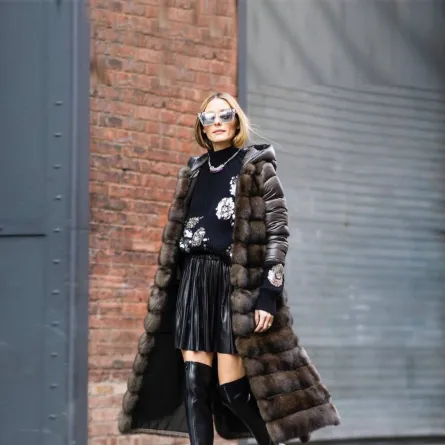 أزياء الفرو من وحي أوليفيا باليرمو