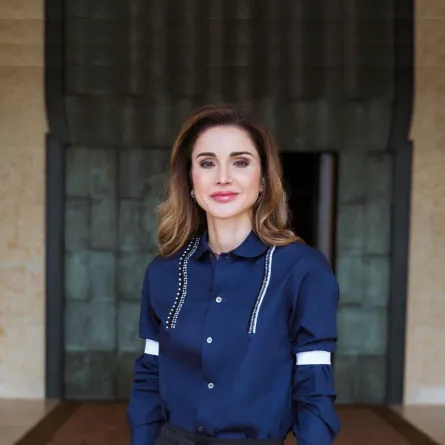 مكياج الملكة رانيا العبدالله