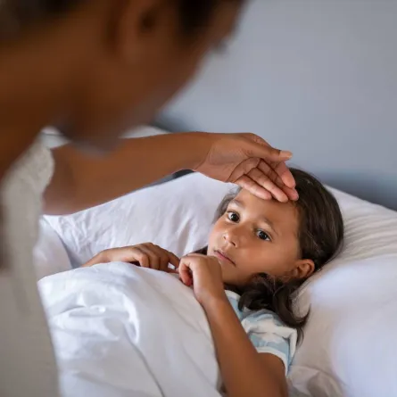 أسباب ارتفاع درجة الحرارة عند الأطفال