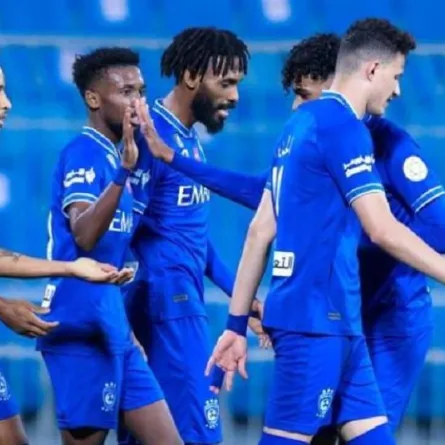 صورة لاعبي الهلال السعودي