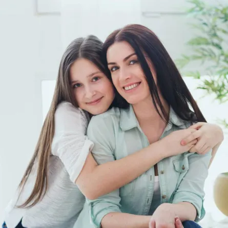 صورة لأم وابنتها