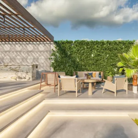 اتجاهات رائجة في مفروشات الجلسات الخارجية