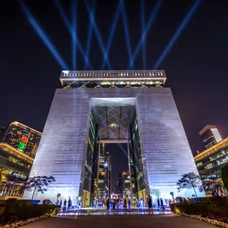 مركز دبي المالي العالمي - الصورة من حساب المكتب الإعلامي الرسمي على الإنترنت