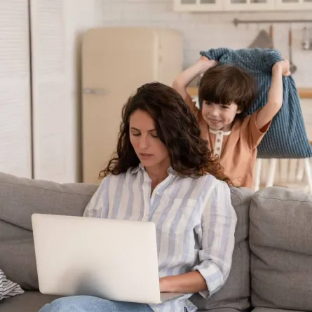 صورة لفرط نشاط الطفل