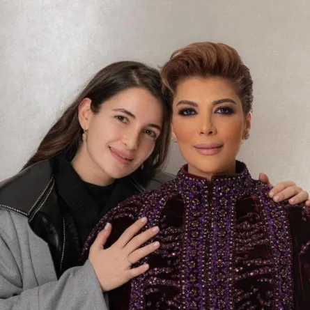 شام الذهبي مع والدتها أصالة - الصورة من حساب شام الرسمي على إنستغرام