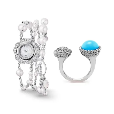 مجوهرات فيروز ولؤلؤ للمناسبات والسهرات