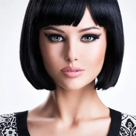 تسريحات شعر قصير للأعراس 