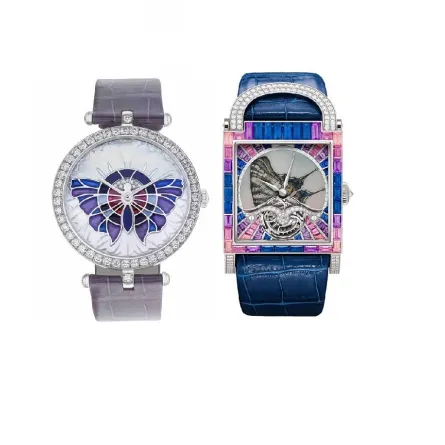 ساعات ناعمة من وحي الفراشات لربيع 2022