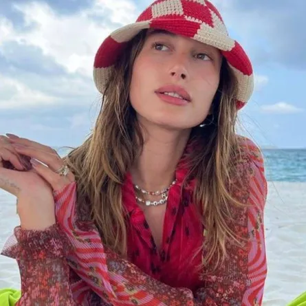 هايلي بيبر- الصورة من حسابها على إنستغرام