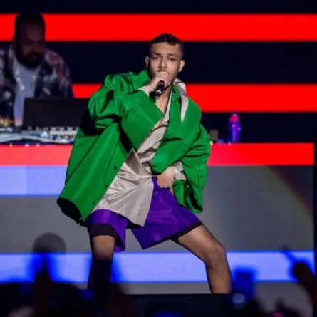 ويجز من حفل موسم الرياض - الصورة من حسابه على انستغرام