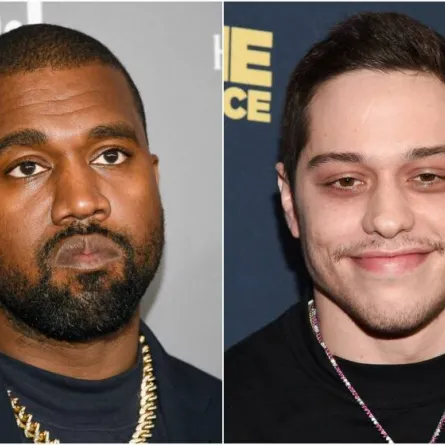 بيت ديفيدسون وكانيي ويست - الصورة من موقع Los Angeles Times