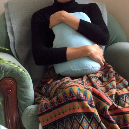 صورة الوسادة التي تعمل على تقليل التوتر