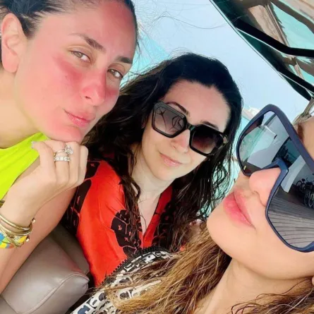 نجمات بوليوود في المالديف - الصورة من حساب ناتاشا بوناوالا في انستغرام