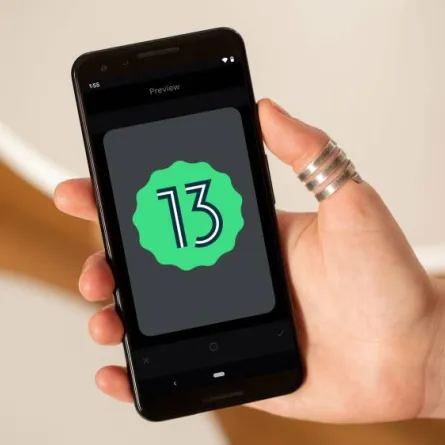 صورة نظام التشغيل أندرويد 13