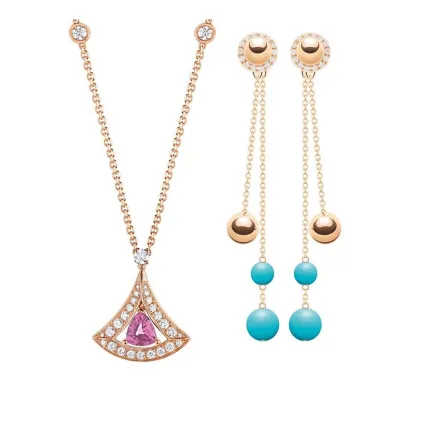 موديلات مجوهرات بأحجار نصف كريمة