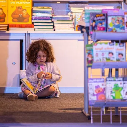 معرض بولونيا لكتاب الطفل. الصورة من وام