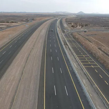 طريق المدينة المنورة - مكة المكرمة السريع - الصورة من واس