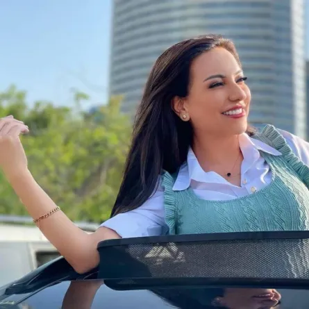 أمل عرفة - الصورة من حسابها على فيسبوك