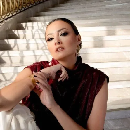 الفنانة بشرى - صورة من حسابها الرسمي على موقع " انستغرام "