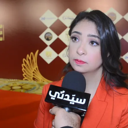 الإعلامية رحمة خالد من ذوي الهمم خلال لقاء كاميرا سيدتي بها - تصوير محمد عربي