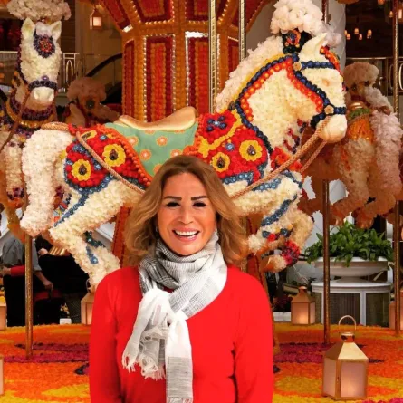 إيناس الدغيدي - الصورة من حسابها على انستغرام