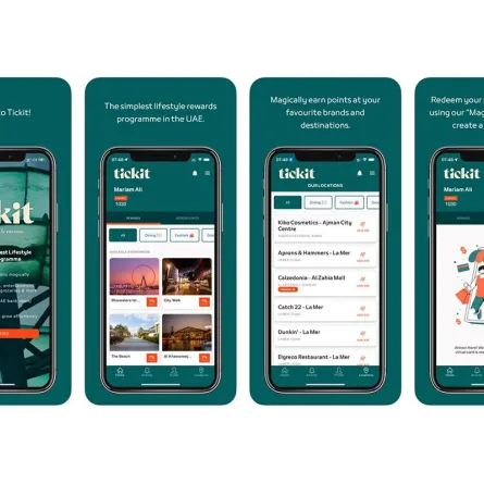 تطبيق "تيكت Tickit" مكافآت فورية وبأحدث الميزات الرقمية