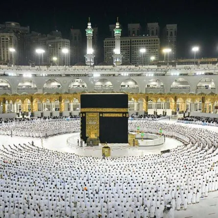  تحديد صحن المطاف والدور الأرضي بالحرم المكي للمعتمرين