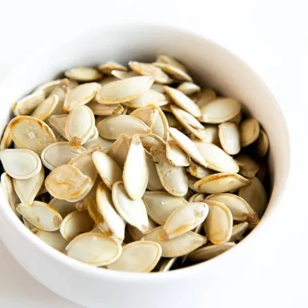 فوائد حب القرع الأبيض