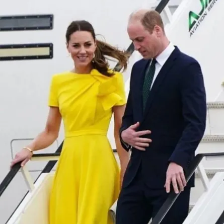 وصول كيت ميدلتون والأمير ويليام جامايكا- الصورة من حساب Europe Royals على إنستغرام