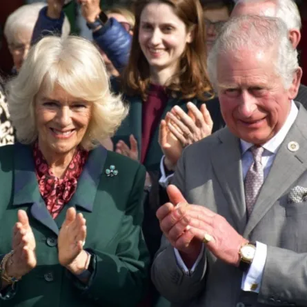 الأمير تشارلز وكاميلا- الصورة من قصص إنستغرام Clarence House