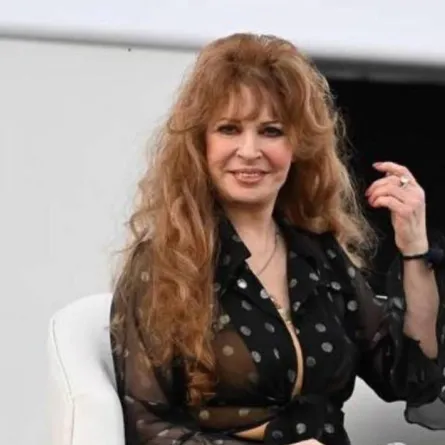 نيللي من ندوة تكريمها - الصورة من المركز الإعلامي لمهرجان القاهرة السينمائي