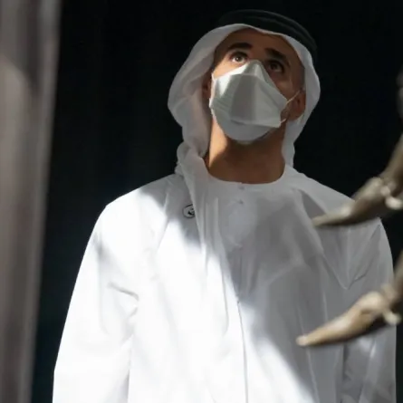 افتتاح مشروع إنشاء متحف التاريخ الطبيعي بأبوظبي - الصورة من وام