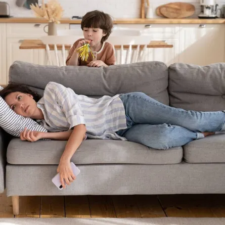 صورة لطفل مصاب بفرط النشاط