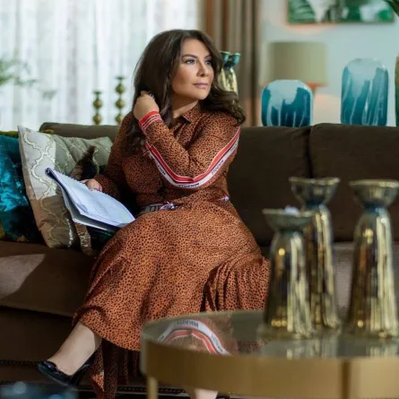 الفنانة هدى حسين - صورة من حسابها الرسمي على " انستغرام "