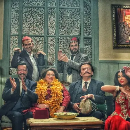 أبطال مسلسل "جوقة عزيزة " - الصورة من صفحة الشركة المنتجة على " انستغرام "