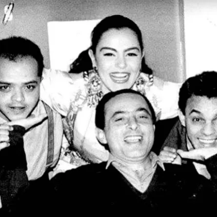 عهدي صادق وشريهان ومحمد هنيدي - الصورة من حساب شريهان على تويتر