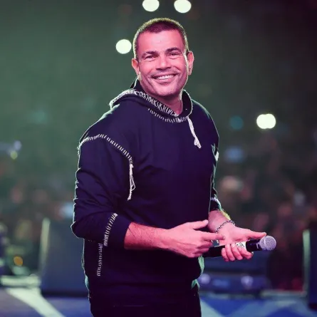 الفنان عمرو دياب - الصورة من حسابه على موقع  " انستغرام"