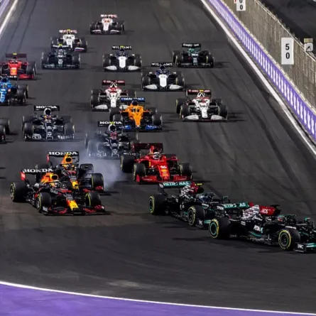 انطلاق فعاليات اليوم الأول من سباق جائزة السعودية الكبرى stc للفورمولا 1 لعام 2022 - الصورة من "واس"