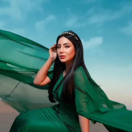 تسريحات شعر لجين عمران(الصورة من حساب unct_photography على إنستغرام)