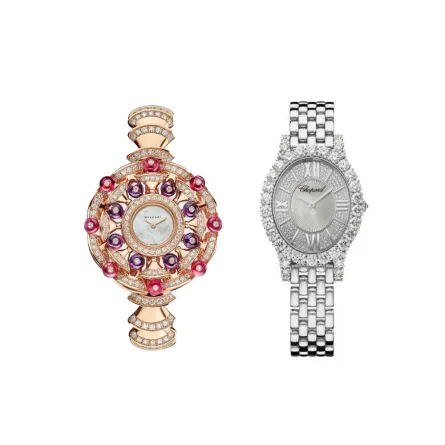 ساعات بميناء مرصّعة بعرق اللؤلؤ للمناسبات