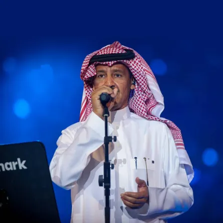 خالد عبدالرحمن في ليلة مخاوي الليل - الصور من المركز الإعلامي لبنش مارك 